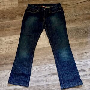 Lucky Brand Dark Blue Lola Boot Cut Jeans Size 4/27